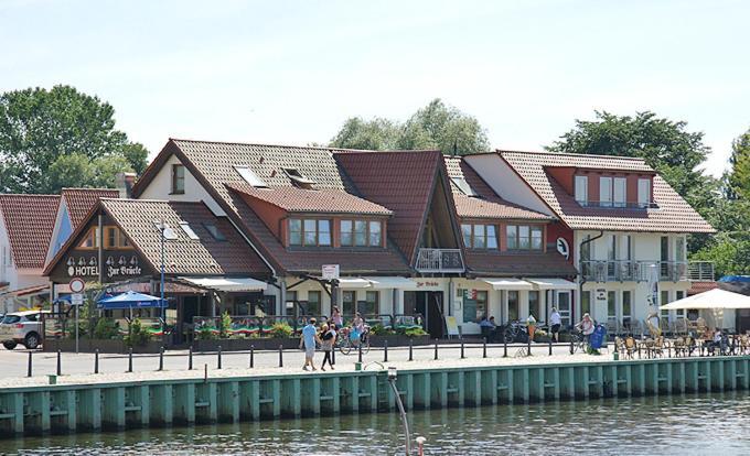 Hotel Zur Bruecke Greifswald Eksteriør bilde